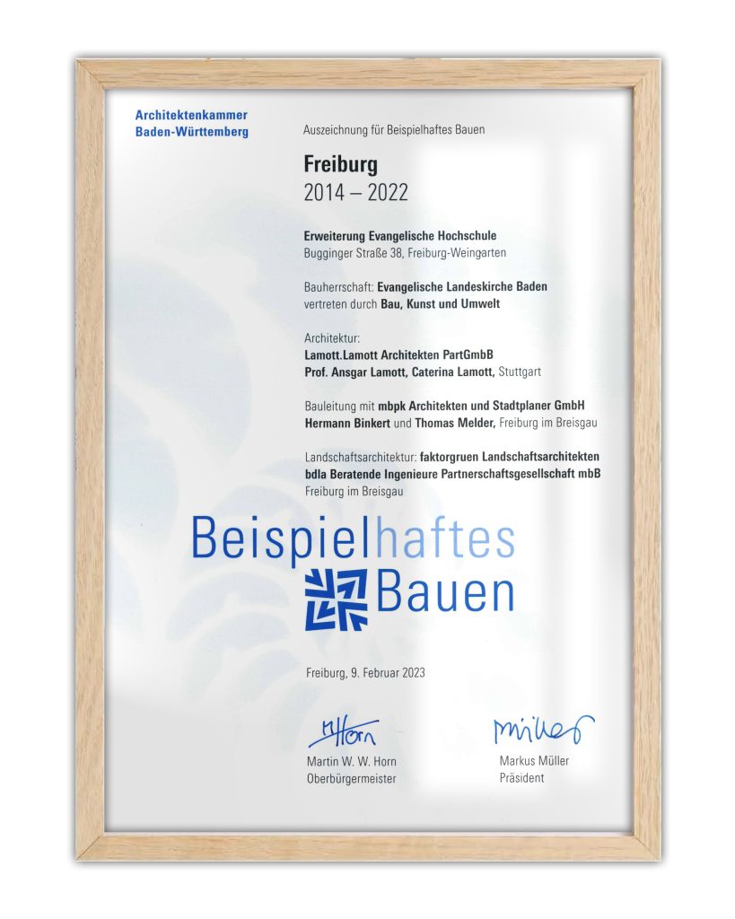 Beispielhaftes Bauen 2014 2022