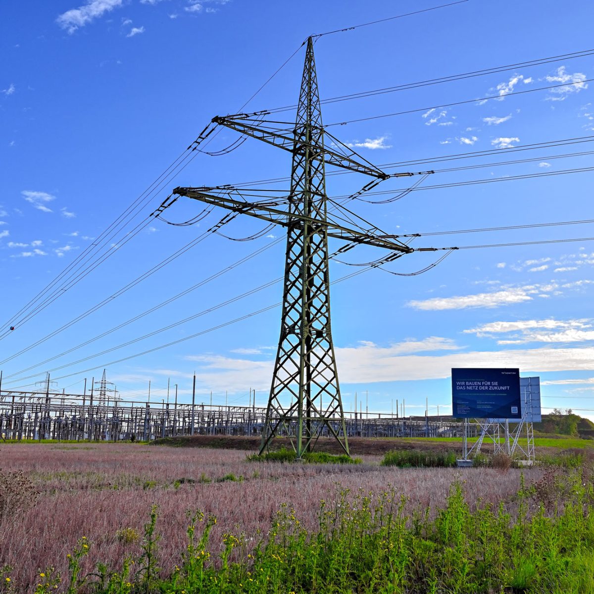 Pulverdingen, Erneuerung und Erweiterung der 380 kV Umspannwerke